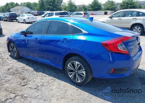 2018 Honda Civic Ex-L из США, поврежденный, VIN 19XFC1F73JE201282